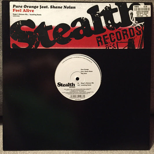 Pure Orange Feat. Shane Nolan : Feel Alive (12")