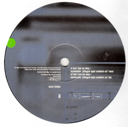 Jai : Don't Give Me Away (Remixed By The Psychconauts) (12", Promo)