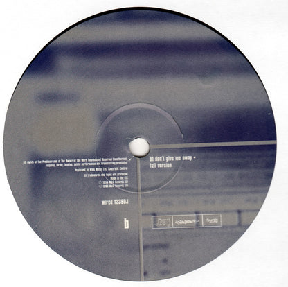Jai : Don't Give Me Away (Remixed By The Psychconauts) (12", Promo)