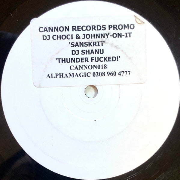 Choci & Johny On It : Sanskrit (12", Promo, W/Lbl)