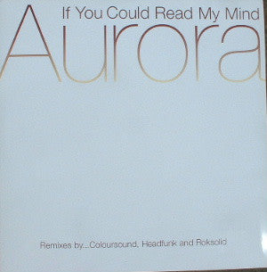 Aurora : If You Could Read My Mind (12", Promo)