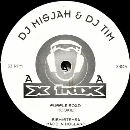 DJ Misjah & DJ Tim : Purple Road EP (12", EP)
