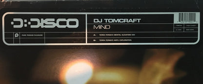 Tomcraft : Mind (12")