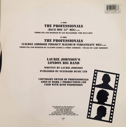 Laurie Johnson's London Big Band : (Theme From) The Professionals (12", Single)