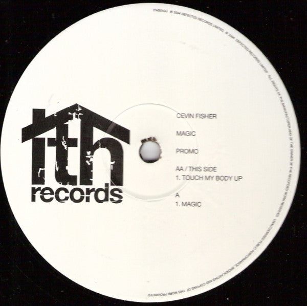 Cevin Fisher : Magic / Touch My Body Up (12", Promo)