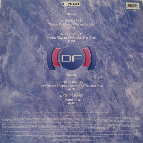 Dream Frequency : So Sweet (12")