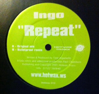 Ingo : Repeat (12")