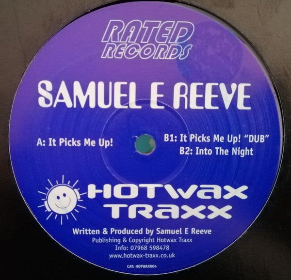 Samuel E Reeve : It Picks Me Up! (12")