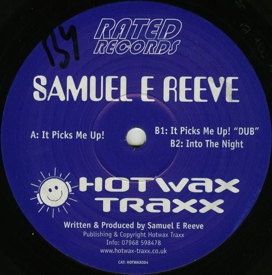Samuel E Reeve : It Picks Me Up! (12")