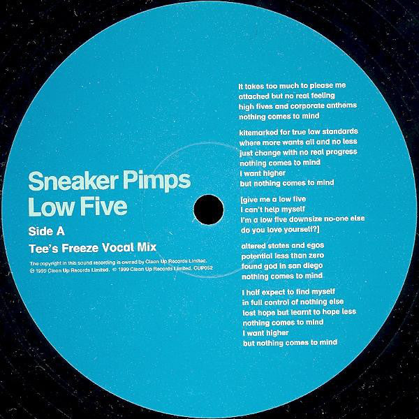Sneaker Pimps : Low Five (12", Single)