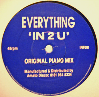 In-2-U : Everything (12")