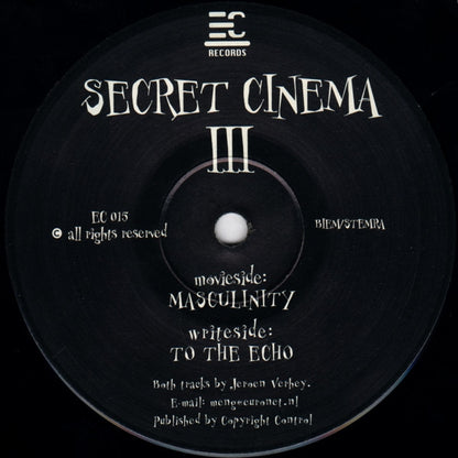 Secret Cinema III* : Masculinity (12")