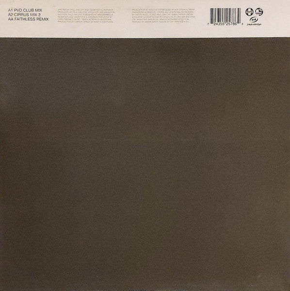 Paul van Dyk Featuring Hemstock And Jennings* : Nothing But You (12")