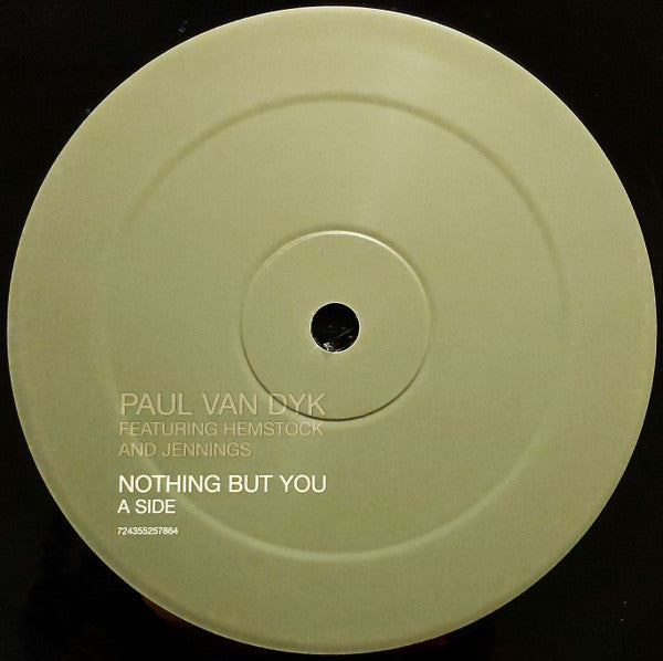 Paul van Dyk Featuring Hemstock And Jennings* : Nothing But You (12")