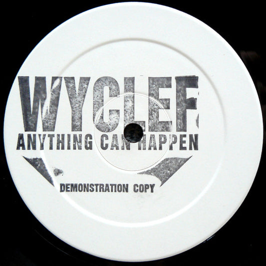 Wyclef Jean : Anything Can Happen (12", Promo, W/Lbl, Sta)