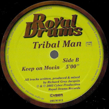 Tribal Man : Stratosphere (12")