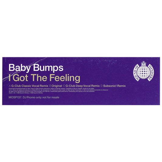 Baby Bumps : I Got This Feeling (2x12", Promo)