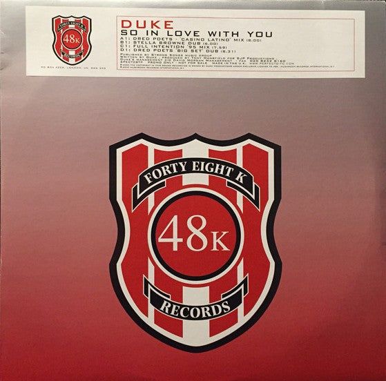 Duke : So In Love With You (2x12", Promo)