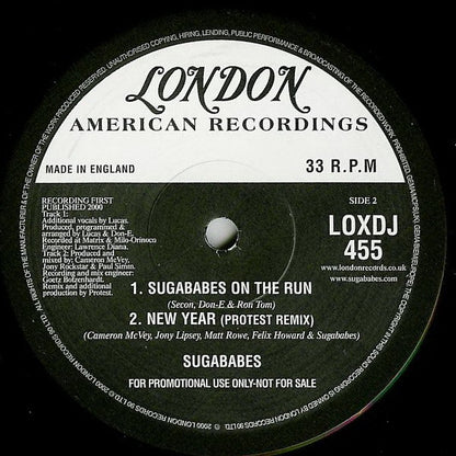 Sugababes : Little Lady Love (12", Promo)