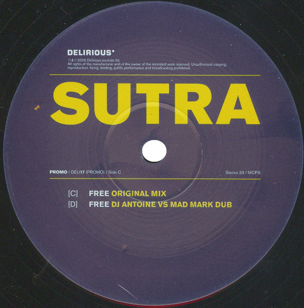 Sutra (2) : Free (2x12", Promo)