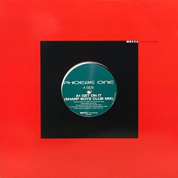 Phoebe One : Get On It (12")