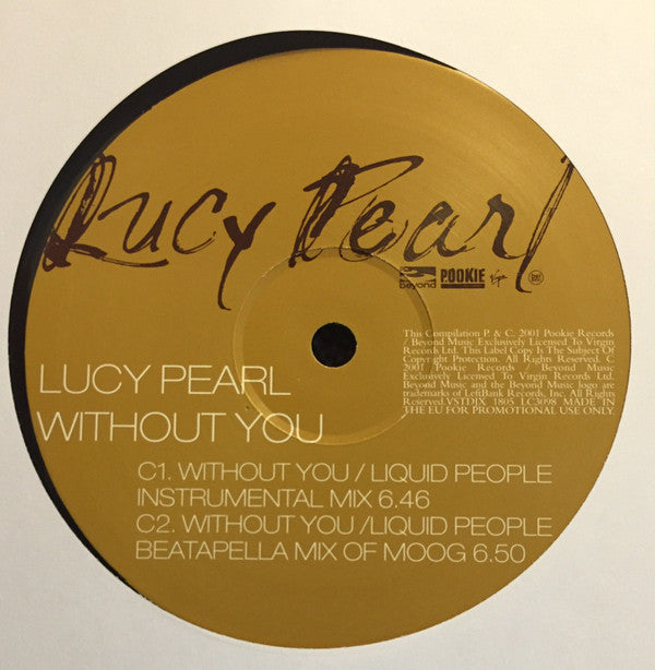 Lucy Pearl : Without You (2x12", Promo)