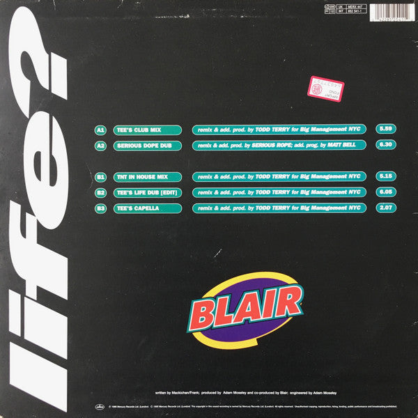 Blair : Life? (12")
