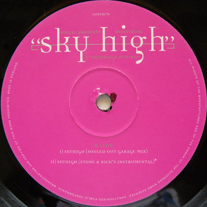 Voices (11) Present Individual : Sky High (Stonebridge Remixes) (12")