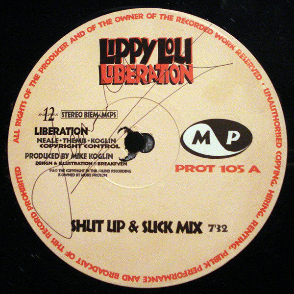 Lippy Lou : Liberation (12")