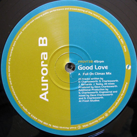 Aurora B : Good Love (12")