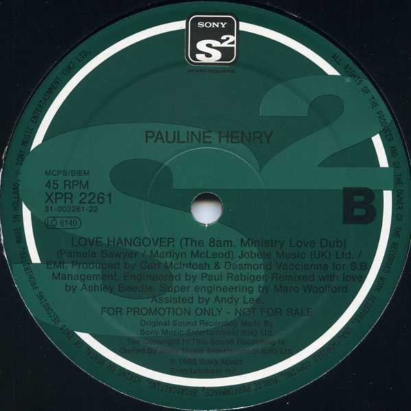 Pauline Henry : Love Hangover (12", Promo)