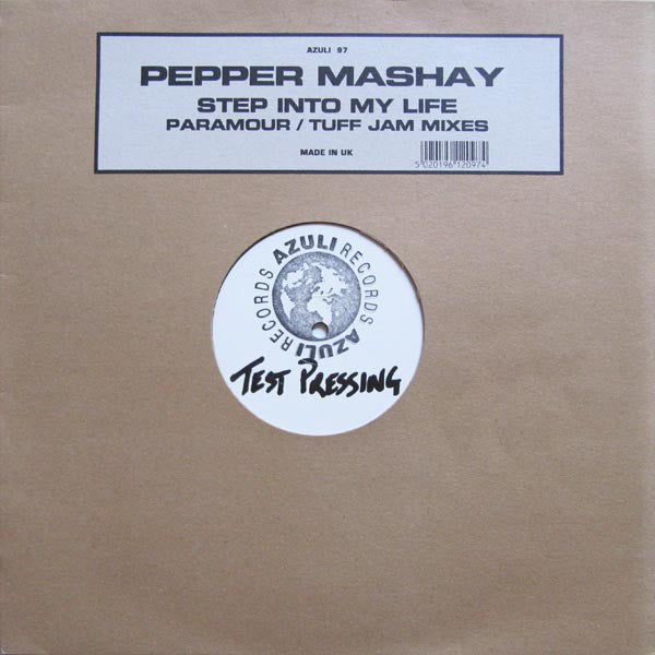 Pepper Mashay : Step Into My Life (12", TP, W/Lbl, Sta)