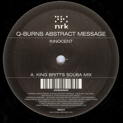 Q-Burns Abstract Message : Innocent (12")