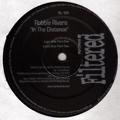 Robbie Rivera : In The Distance (12")
