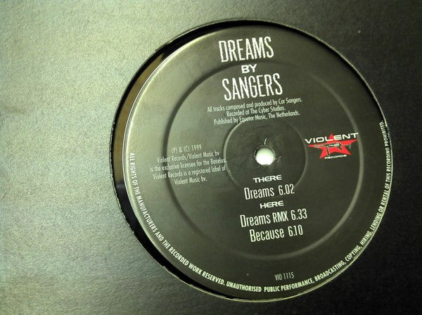 Sangers* : Dreams (12")
