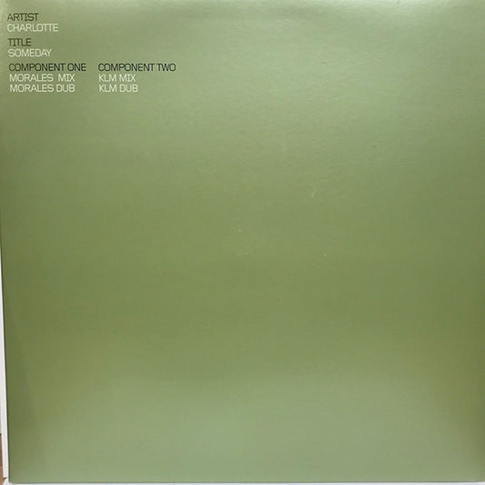 Charlotte : Someday (2x12")