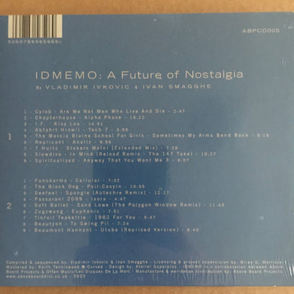 Vladimir Ivkovic & Ivan Smagghe : IDMEMO: A Future Of Nostalgia (2xCD, Comp)