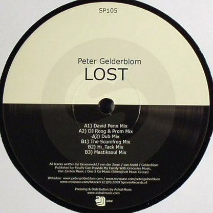 Peter Gelderblom : Lost (12")