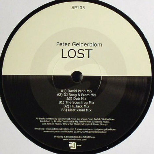 Peter Gelderblom : Lost (12")