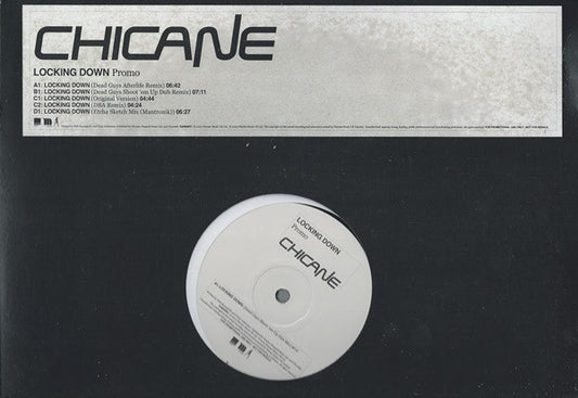 Chicane : Locking Down (2x12", Promo)
