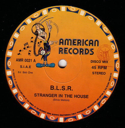 B.L.S.R. : Stranger In The House (12")