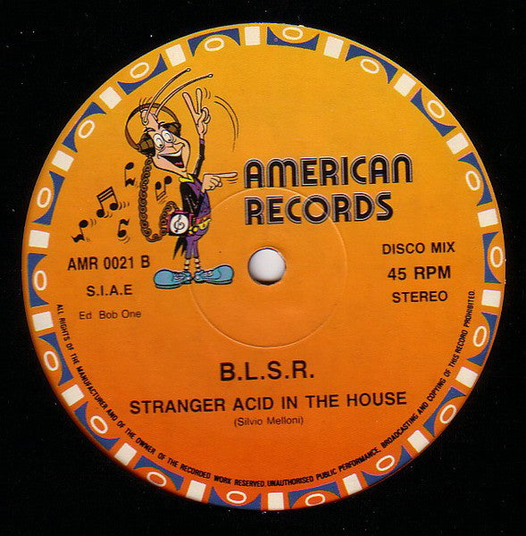 B.L.S.R. : Stranger In The House (12")