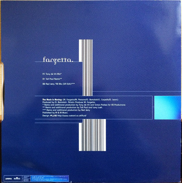 Fargetta : The Music Is Moving (12")