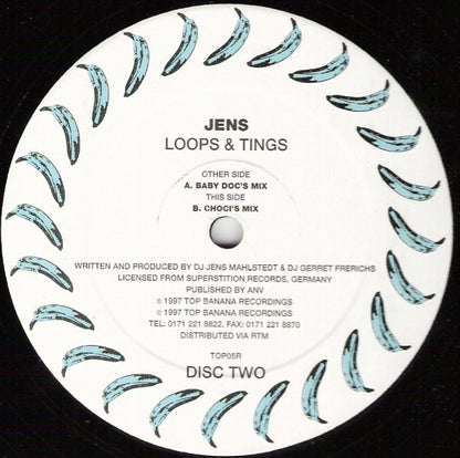 Jens : Loops & Tings (Disc Two) (12", Dis)