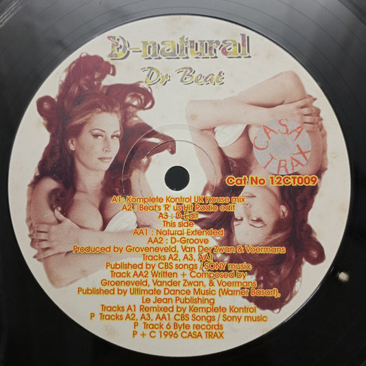 D-Natural : Dr Beat (12")