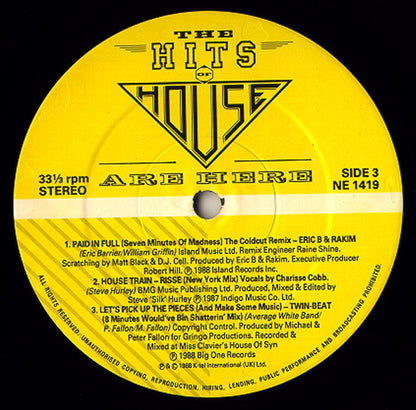 Various : The Hits Of House Are Here (2xLP, Comp)