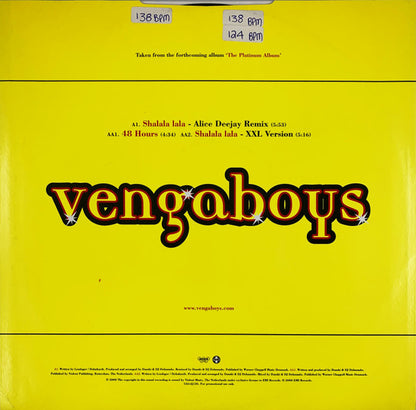 Vengaboys : Shalala Lala (12", Single, Promo)
