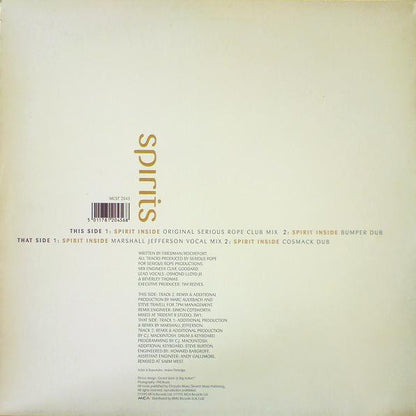 Spirits : Spirit Inside (Serious Rope & Marshall Jefferson Club Mixes) (12", Single)