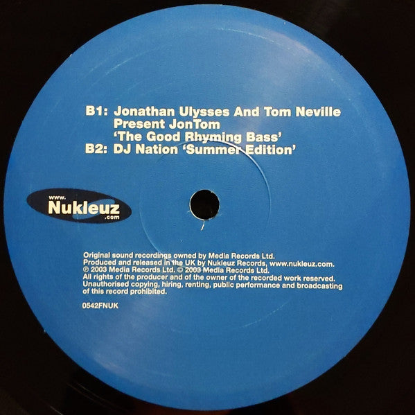 Various : DJ Nation Summer Edition (Part 1) (12")