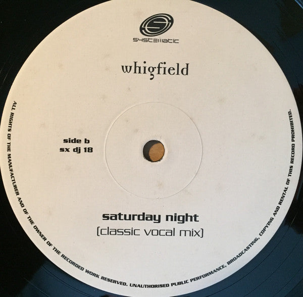 Whigfield : It's Alright (12", Promo)